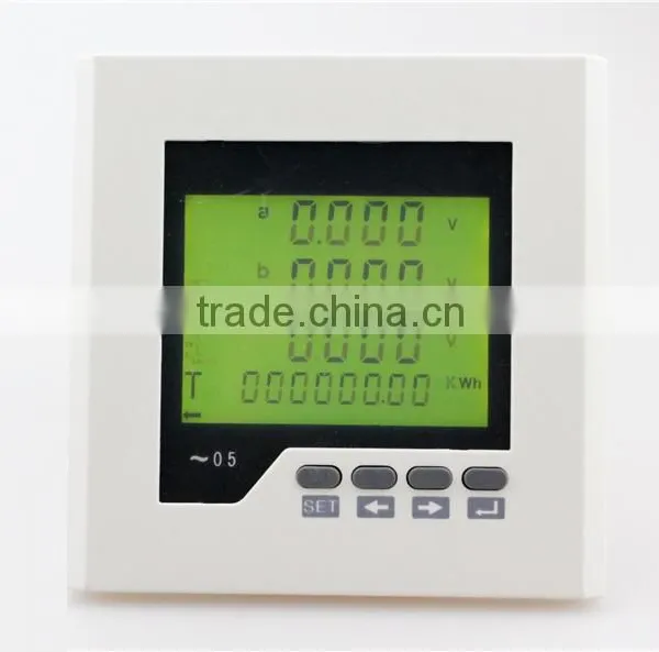 ME-3D2Y Frame Size120*120mm LCD Display Mini Digital Panel Meter, Can Measure Voltage or Ampere photo-3