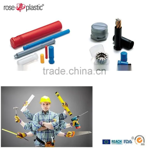PP PE PVC Plastic Twist Labelling Printing Twist Round Plastic Tube for Disc Mill Cutter Twist Pack DP photo-4