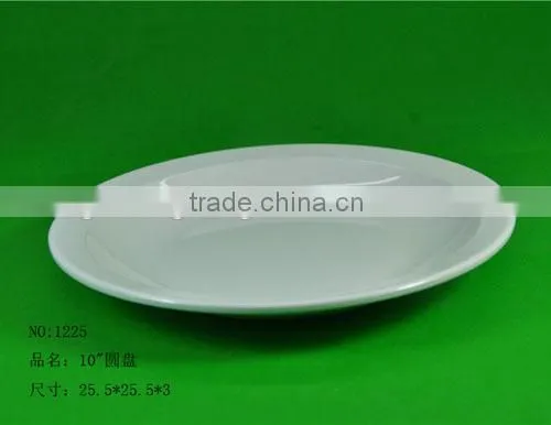Melamine Large Round Serving Dinner Platter Tray
