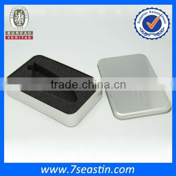 Wholesale Rectangular Metal Tin Box for Candy Chocolate Packaging From Dongguan Factory photo-3