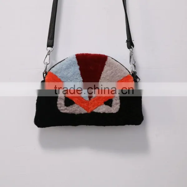2016 New Design Factory Shearing Sheep Fur Bag