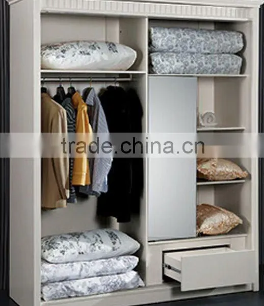 Modern MDF Panel Clothes Wardrobe Furniture