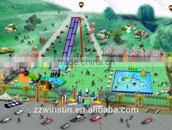 Water Park Games Inflatable Water Obstacle Course for Sale photo-5