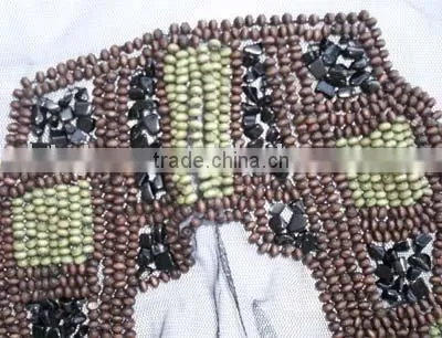 handmade bead chain necklaces / collar designs