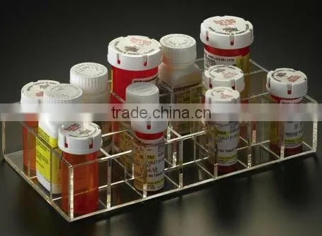 Acrylic Medicine Organizer, Acrylic Medicine Cabinet Shelf