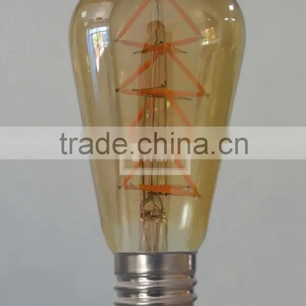Scandinavianlamp's LED Vintage Edison Bulb LED Filament Bulb ST48,ST58 photo-4
