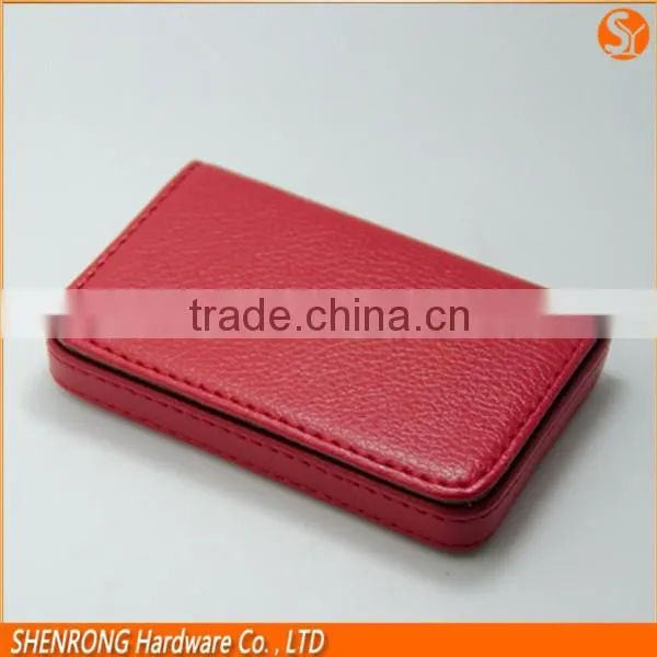 Chinese-style Elegant Cow Leather Card Holder for Business/credit Card photo-5