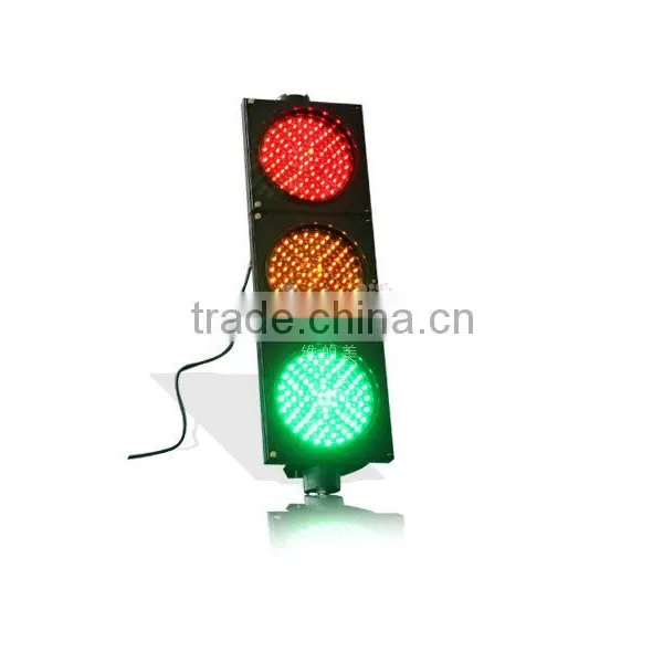 Road Safety 200mm Red Green Yellow PC Housing Traffic Light Signals photo-2
