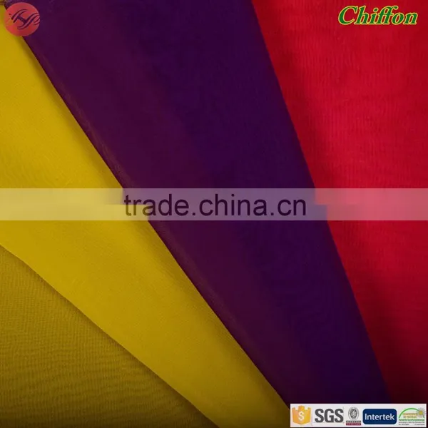 30D 100 Polyester Printed Graduated Color Stage Costume Chiffon Fabric for Maxi Dress photo-4