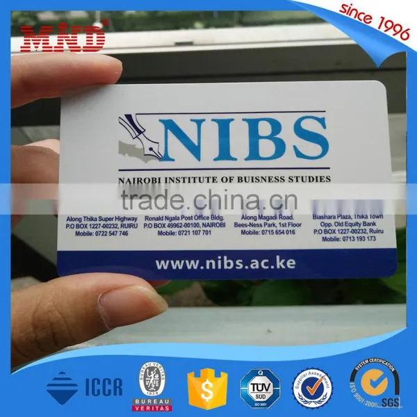 MDP326 Low Cost PVC Plastic HF MF Classic 1K RFID Card, Business ID Card photo-6