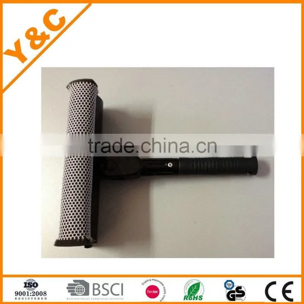 window squeegee/silicon window squeegee/pivoting sponge squeegee