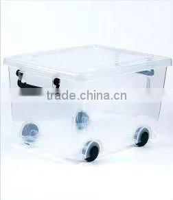 Plastic Storage Box With Pulley