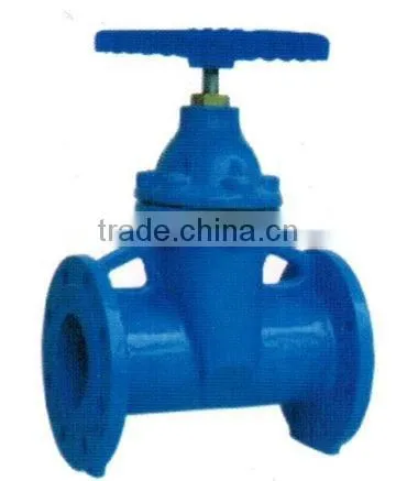 DIN 3352 F5 Non Rising Stem Resilient Soft Seated Gate Valve