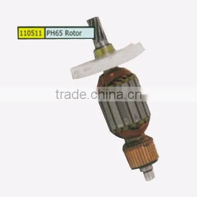 Power Tools Spare Part PH65A Demolition Hammer Armature
