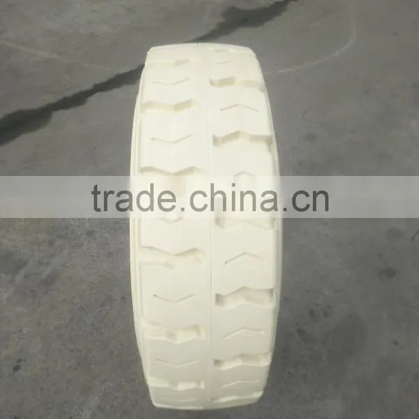 Hot Sale China Supplier High Quality Press on Solid Tires Size 21x7x15 18x8x12 1/8 16x6x10 1/2 photo-6