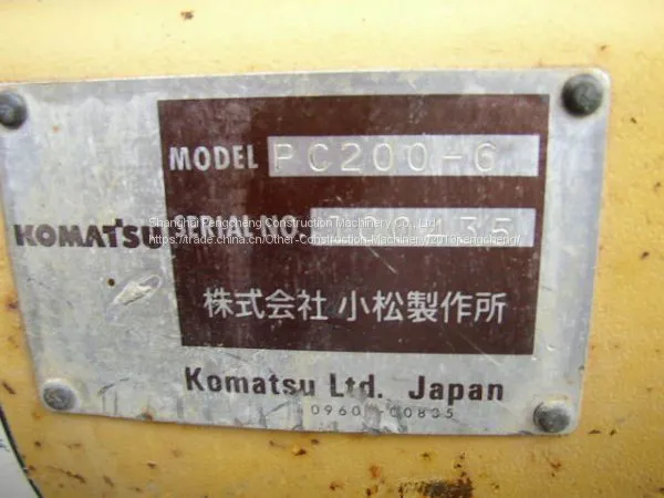 PC200-6 Excavator photo-2