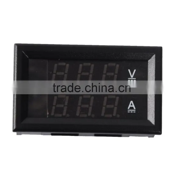 DC 4.5-30V 100A Red Blue Led Dual Panel Digital Voltmeter and Ammeter With Shut photo-3