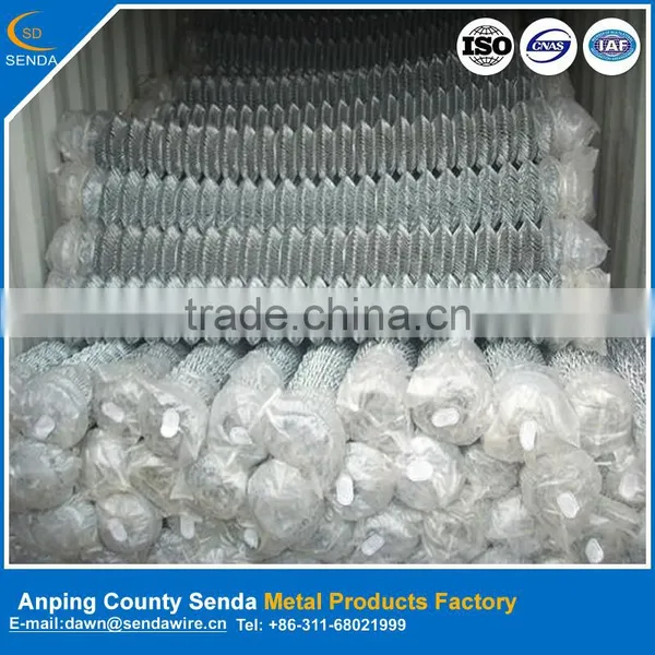 Electro Galvanized Iron Wire Mesh/ High Quality Galvanized Chain Link Fence photo-2