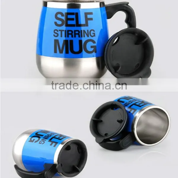 Hot China Products Wholesale Travel Self Stirring Coffee Mug Supplier on photo-5