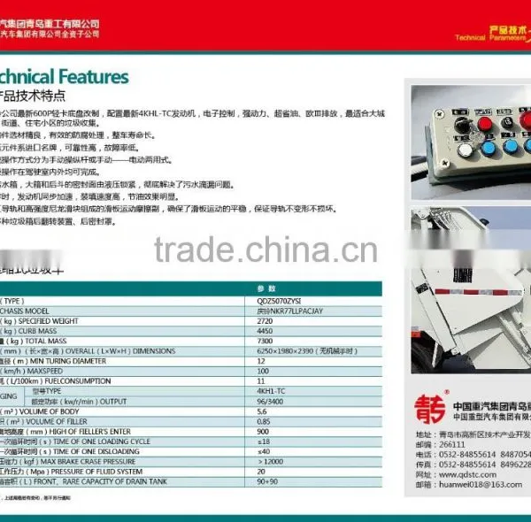 SINOTRUK Garbage Truck photo-2