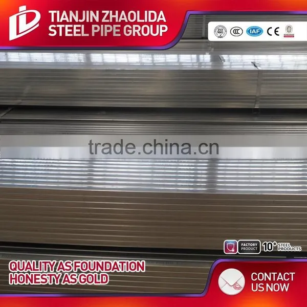 BS1387 SCH 40 60 ERW Galvanized Oval Shaped Steel Pipe for Greenhouse photo-3