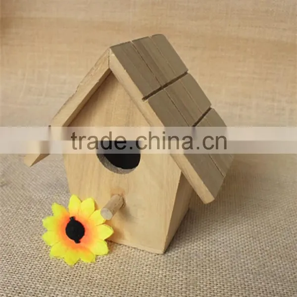 Unfinished Wooden Bird Nest and Happy Giant Adult and Kid Toys for Sale photo-4