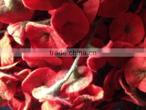 Felt Decorative Flower /Wool Flower Artificial Flower photo-3