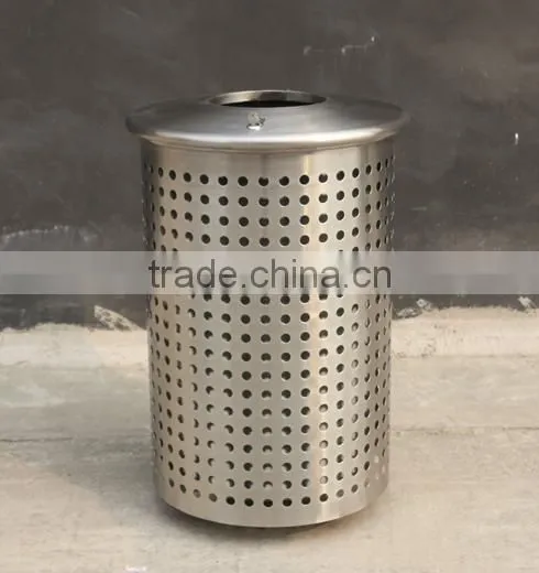 Arlau Outdoor Stainless Trash Can for Sale photo-3