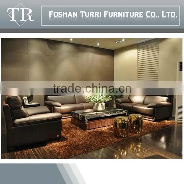 Traditional England Style Chesterfield Leather Sofa for Living Room photo-4