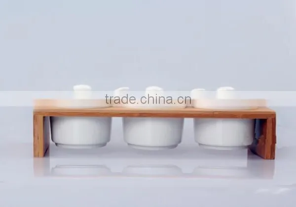 Spice Rack Set With Ceramic Jar, Sauces Rack Set, Set of Spices photo-3