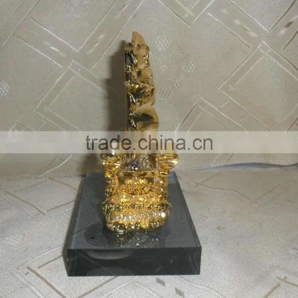 Polyresin Boat Figure Decoration photo-2