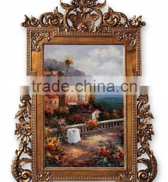 FA-195G-01 Vintage Hand Paintings for Home&hotel Decoration photo-2