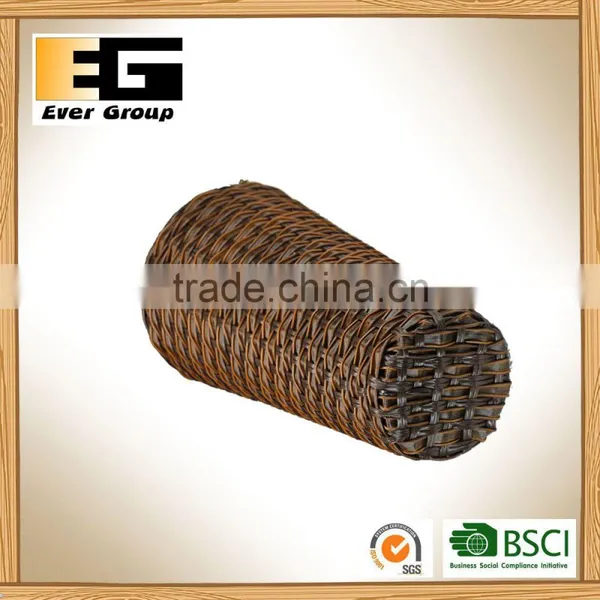Indoor Gardening Classic Round PE Rattan Basket With Plastic Inner photo-6