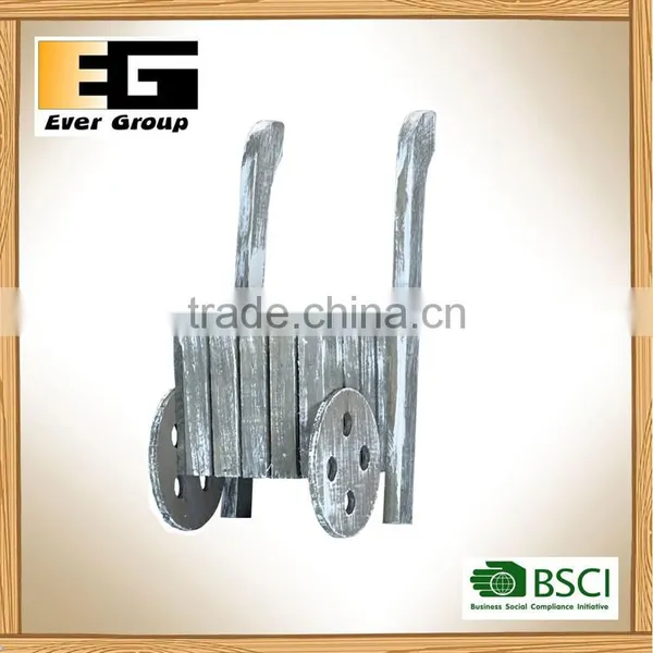 Small Wooden Flower Pot and Garden Planter photo-2