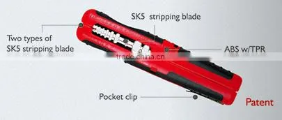 Top Quality Pocket Multi-Function Electric Cable Wire Stripper photo-4