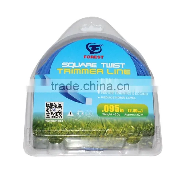 BASFNylon Trimmer Strings 2.4mm x 62m for Gardern Machine Accessories