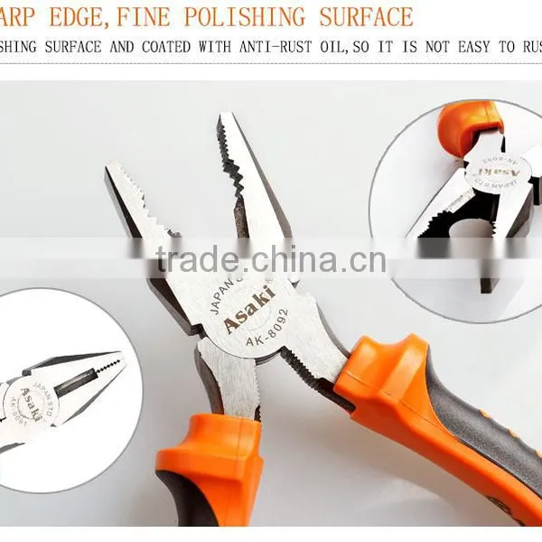 AK-8090 Multi Function Cutting Combination Pliers Hand Tool photo-4