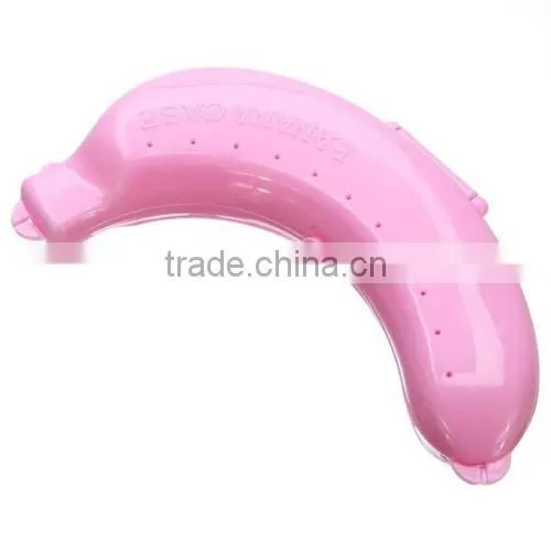 Cute 3 Colors Fruit Banana Protector Box Holder Case Lunch Container Storage photo-4