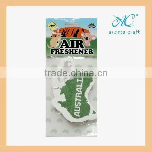 2015 Best Seller for Promotional Gifts Customized Logo Hanging Paper Air Freshener Car Perfume Wholesale photo-3