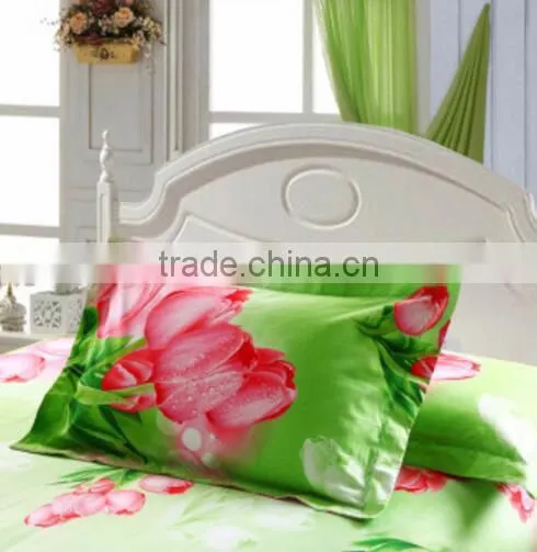Chinese Factory Digital Print Bamboo Bed Linen photo-3