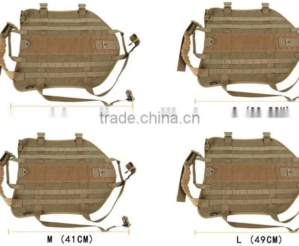 Pet Dog Clothes Outdoor Military Fans Equipped With a Pet Dog Vest/Army Police Dog Clothes photo-6