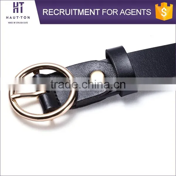 High Quality Ladies Luxury Genuine Split Cow Leather Belts Wholesale Custom Logo Women Alloy Pin Buckle Belt photo-4