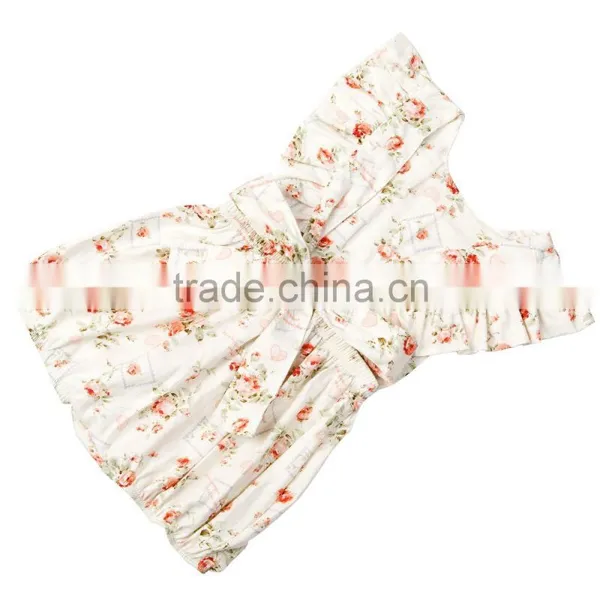 Wholesale Baby Clothes 2016 New Style Floral Printed Jumpsuit photo-2