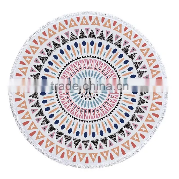High Quality Print Women Summer Cover Factory Sun-proof Pad Mandala Beach Towel photo-2
