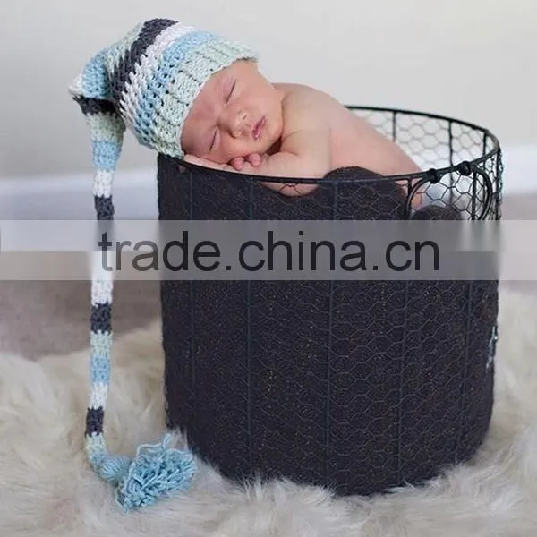 Fashion Crochet Christmas Hat Crochet Baby Sleep Hat photo-2