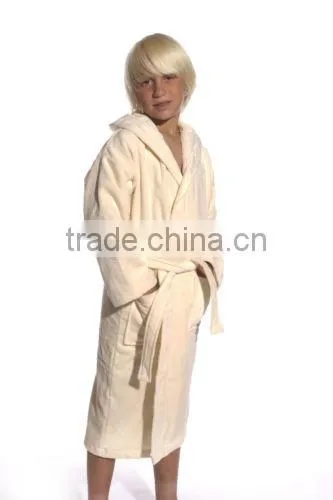 Kids Robe Bathrobe, Cotton Terry Bath Funny Robe photo-4