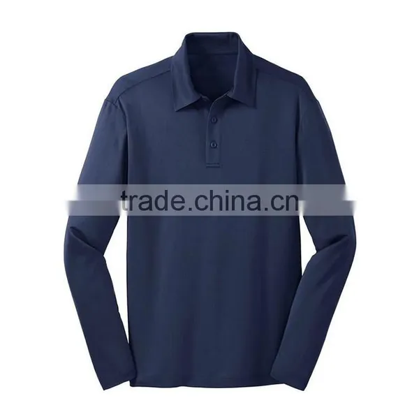 Wholesale Polo Collar t Shirt Women Cotton Latest Design Long Sleeve Ladies t Shirt photo-2