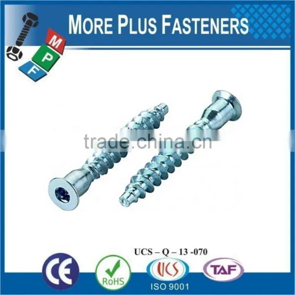 Made in Taiwan Flat Head Hi Lo Thread Special Furniture Confirmat Special Screw photo-5