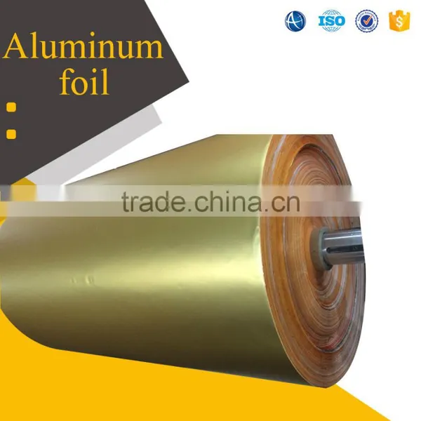 Gold/Silver Color Packing Harga Aluminum Foil for Flexible Package photo-2