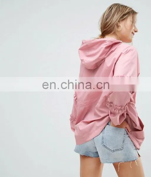 2016 New Fashion China Women Custom Long Trench Coat photo-3